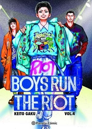 BOYS RUN THE RIOT 04 | 9788411403344 | GAKU, KEITO