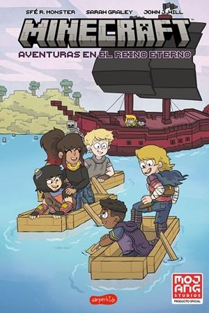 MINECRAFT OFICIAL : AVENTURAS EN EL REINO ETERNO (CÓMIC) | 9788418774836 | R. MONSTER, SFÉ