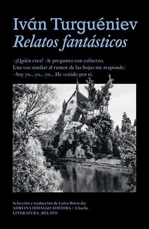 RELATOS FANTÁSTICOS | 9788419208538 | TURGUENIEV, IVAN
