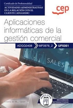 APLICACIÓNES INFORMATICAS DE LA GESTIÓN COMERCIAL | 9788419852311 | DE ALBA GALVÁN, CRISTINA
