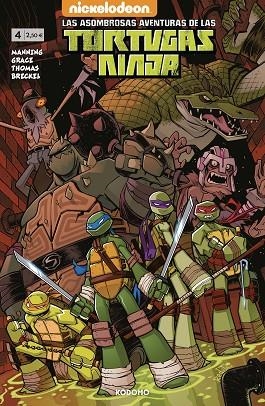 ASOMBROSAS AVENTURAS DE LAS TORTUGAS NINJA 04, LAS | 9788419678164 | MANNING, MATTHEW K. / GRACE, SINA