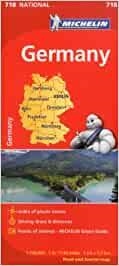 ALEMANIA : MAPA 718 | 9782067170834 | MAPA MICHELIN