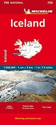 ISLANDIA : MAPA 750 | 9782067211902
