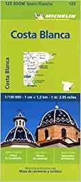 COSTA BLANCA : MAPA 123 | 9782067258846 | VARIOS AUTORES