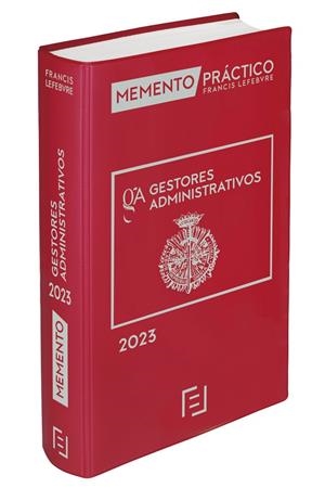 MEMENTO GESTORES ADMINISTRATIVOS 2023 | 9788419573186 | LEFEBVRE-EL DERECHO