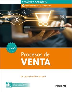 PROCESOS DE VENTA 2ª ED 2023 | 9788428359443 | ESCUDERO SERRANO, MARIA JOSE