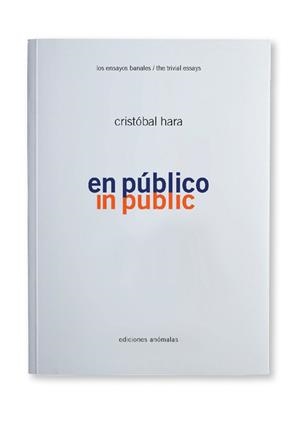 EN PÚBLICO | 9788409480937 | HARA, CRISTÓBAL