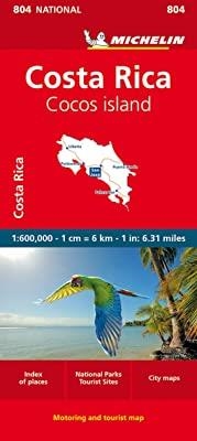 COSTA RICA : MAPA 804 | 9782067259690