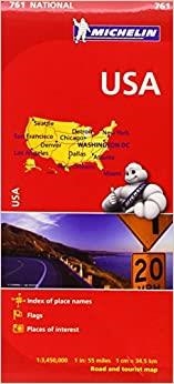 USA : MAPA 761 | 9782067173279 | VARIOS AUTORES