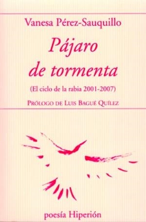 PÁJARO DE TORMENTA | 9788490022122 | PÉREZ-SAUQUILLO, VANESA