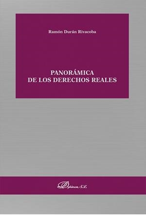 PANORAMICA DE LOS DERECHOS REALES | 9788411700870 | DURÁN RIVACOBA, RAMÓN