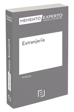 MEMENTO EXPERTO EXTRANJERIA (4 EDICIÓN) | 9788419573377 | LEFEBVRE-EL DERECHO