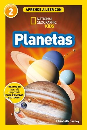 PLANETAS (APRENDE A LEER CON NATIONAL GEOGRAPHIC (NIVEL 2)) | 9788482988467 | CARNEY, ELIZABETH