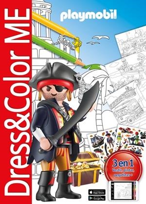 DRESS & COLOR ME. PLAYMOBIL PIRATAS | 9783986851224