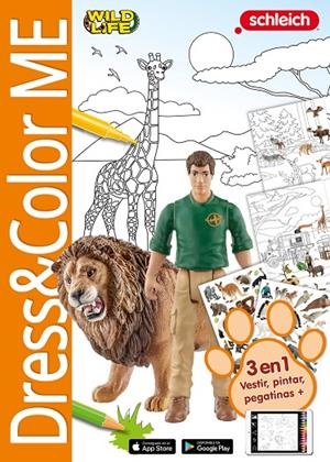 DRESS & COLOR ME. SCHLEICH WILD LIFE | 9783986851231