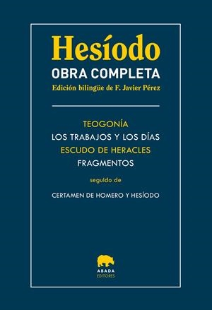 OBRA COMPLETA HESÍODO | 9788419008244 | HESÍODO