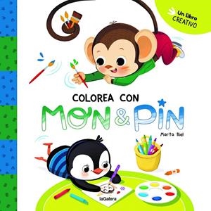 MON & PIN. ACTIVIDADES 1. COLOREA CON MON & PIN | 9788424674816