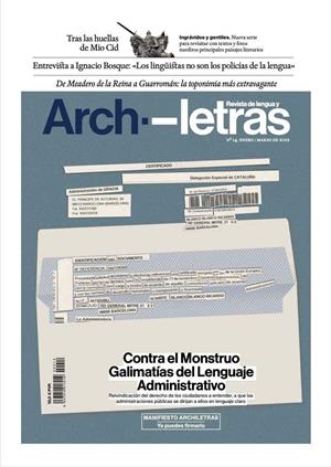 ARCHILETRAS 14. REVISTA DE LENGUA Y LETRAS | 9789903701986