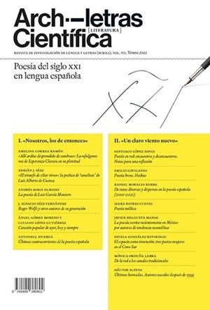 ARCHILETRAS CIENTÍFICA 7: POESÍA DEL SIGLO XXI EN LENGUA ESPAÑOLA | 9788409360802