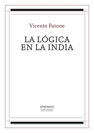 LÓGICA EN LA INDIA, LA | 9788416230662 | FATONE, VICENTE