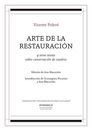ARTE DE LA RESTAURACIÓN | 9788417325480 | POLERÓ Y TOLEDO, VICENTE