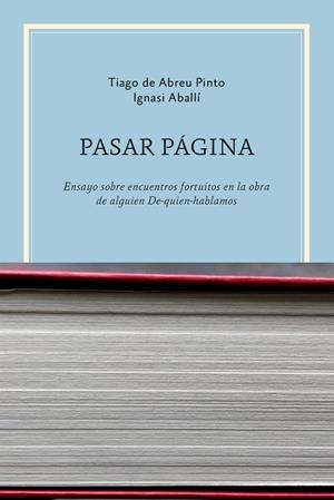 PASAR PÁGINA | 9788418239434 | ABREU PINTO, TIAGO DE