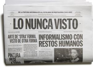 LO NUNCA VISTO : LA PINTURA INFORMALISTA AL FOTOLIBRO DE POSTGUERRA (1945-1965) | 9788470756344