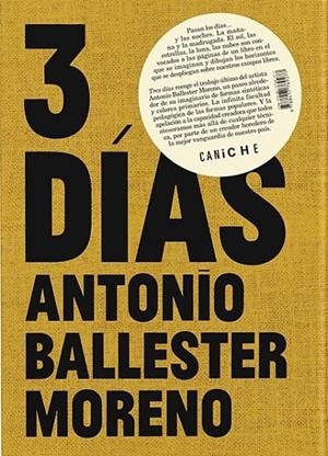 TRES DÍAS | 9788412036879 | BALLESTER MORENO, ANTONIO