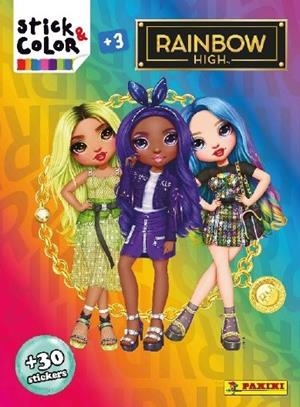 STICK & COLOR RAINBOW HIGH | 9788427873131