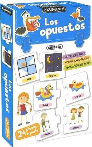 PEQUE-GENIOS. LOS OPUESTOS | 9788467795516
