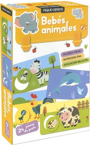 PEQUE-GENIOS. BEBÉS ANIMALES | 9788467795523