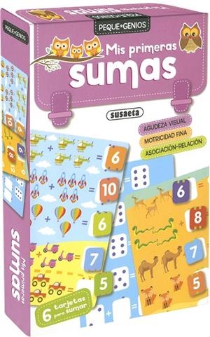 PEQUE-GENIOS. MIS PRIMERAS SUMAS | 9788467795493 | SUSAETA, EQUIPO