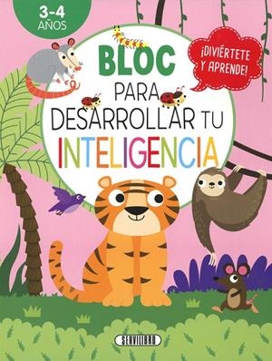 BLOC PARA DESARROLLAR TU INTELIGENCIA 3 4 AÑOS | 9788490054604