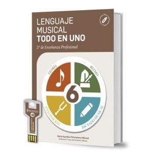 LENGUAJE MUSICAL TODO EN UNO. 6º NIVEL 2º DE ENSEÑANZA PROFES | 9788412468212 | PERANODNES, MARIA AGUSTINA