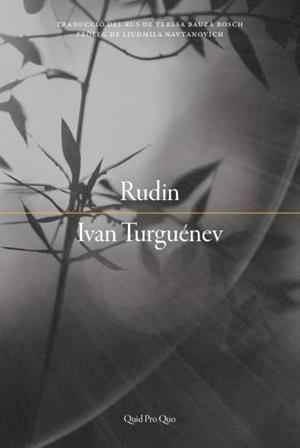 RUDIN | 9788417410353 | TURGUÉNEV, IVÁN