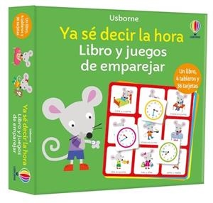 YA SE DECIR LA HORA. LIBRO JUEGO DE EMPAREJAR | 9781805313854 | NOLAN, KATE