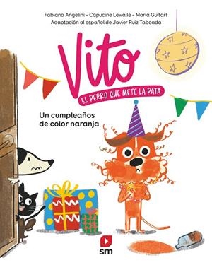 VITO UN CUMPLEAÑOS COLOR NARANJA | 9788411209656 | ANGELINI, FABIANA / LEWALLE, CAPUCINE