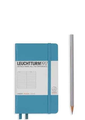 NOTEBOOK POCKET A6 TAPA DURA LINEAS AZUL NORDICO | 4004117491283