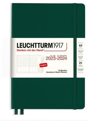 AGENDA S/V+ NOTES 2024 18 MESOS VERT MEDIUM FOREST | 4004117627613