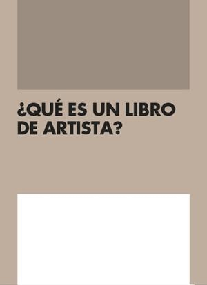 ¿QUÉ ES UN LIBRO DE ARTISTA? | 9788494196935 | VARIOS