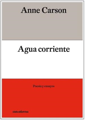 AGUA CORRIENTE (BILINGÜE) | 9788412083354 | CARSON, ANNE