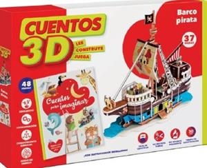 CUENTOS 3D - BARCO PIRATA | 9788418861697 | IMAGILAND