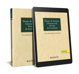 ENSAYO DE DERECHO INTERNACIONAL PRIVADO DE SOCIEDADES (PAPEL + E-BOOK) | 9788411633871 | BALLESTEROS BARROS, ÁNGEL MARÍA