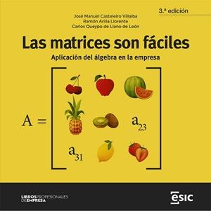 MATRICES SON FÁCILES, LAS | 9788419480651 | CASTELEIRO VILLALBA, JOSÉ MANUEL / ARILLA LLORENTE, RAMÓN / QUEYPO DE LLANO DE LEÓN, CARLOS