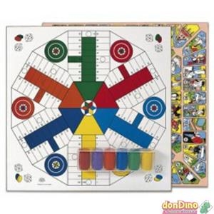 TABLERO PARCHÍS 6 - OCA MADERA CON ACCESORIOS 40X40 cm | 8422878713868