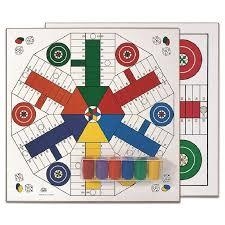 TABLERO PARCHÍS 4 Y 6  JUGADORES MADERA CON ACCESORIOS 40X40 cm | 8422878701346
