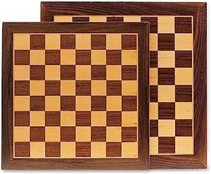 TABLERO AJEDREZ MARQUETERÍA 35X35 cm | 8422878706129