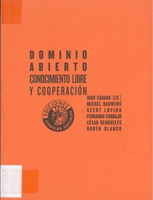 DOMINIO ABIERTO | 9788487619564 | SÁBADA RODRÍGUEZ, IGOR