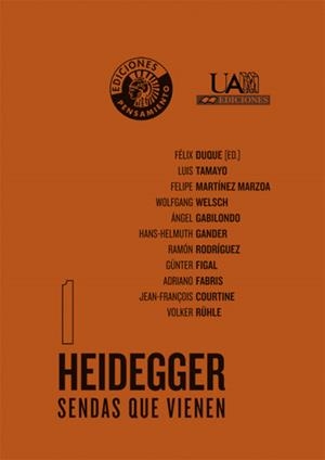 HEIDEGGER. SENDAS QUE VIENEN | 9788487619106 | DUQUE, FÉLIX