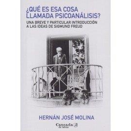 QUE ES ESA COSA LLAMADA PSICOANALISIS? UNA BREVE Y PARTICULAR INTRODUCCIÓN A LAS IDEAS DE SIGMUND FREUD | 9789874835970 | HERNAN, JOSE MOLINA